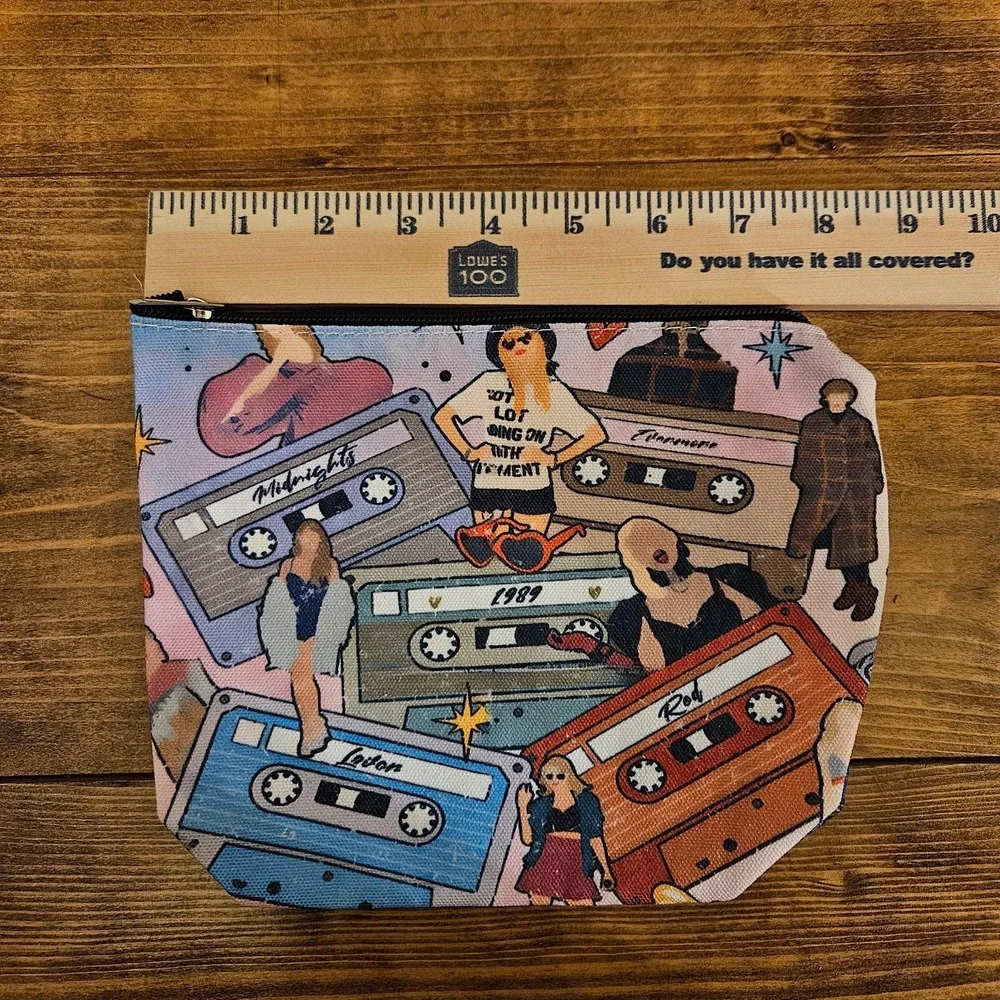 Taylor Swift Eras Zipper Pouch | Small Makeup Bag,‎ Coin Purse
